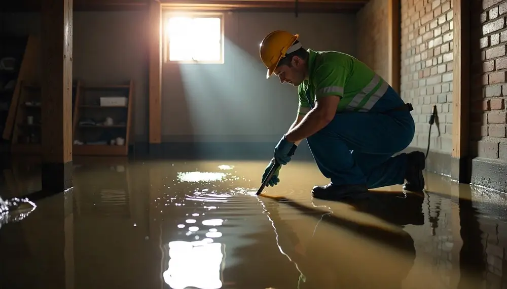 Professional water damage restoration services in State Line, IN